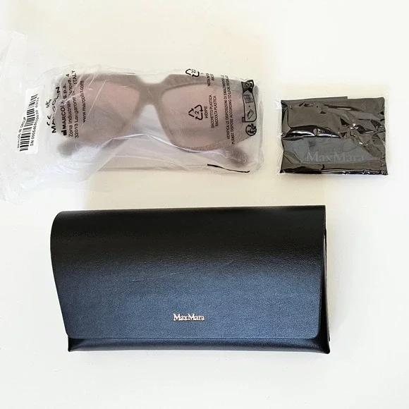 Max Mara Eyewear Glimpse Sunglasses NEW with Case - Picture 7 of 11